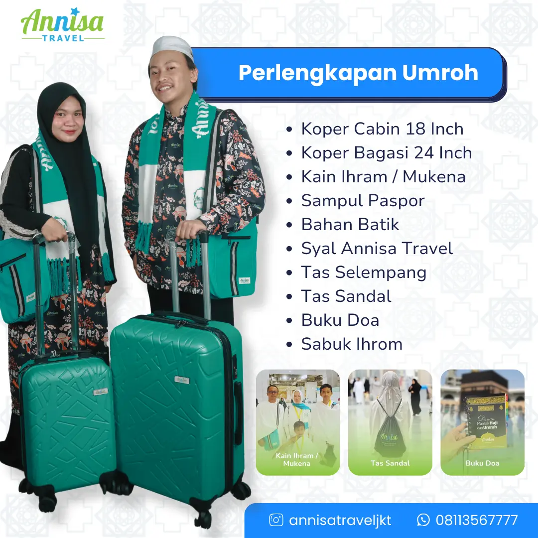 Perlengkapan Umroh Annisa Travel